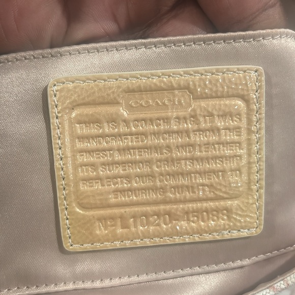 Pink and Gold COACH Shoulder Bag - Picture 5 of 7